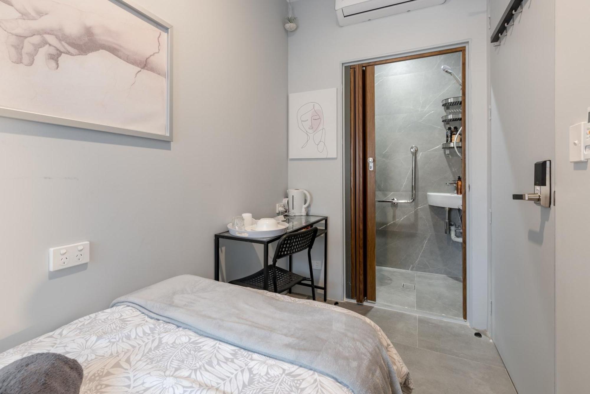 Cozy King Single Ensuite - Ac - Next To Cbd - Near Station Townhall Chinatown Darling Harbour Uts Usyd Sydney